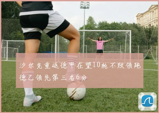 沙尔克重返德甲在望10轮不败领跑德乙领先第三名6分